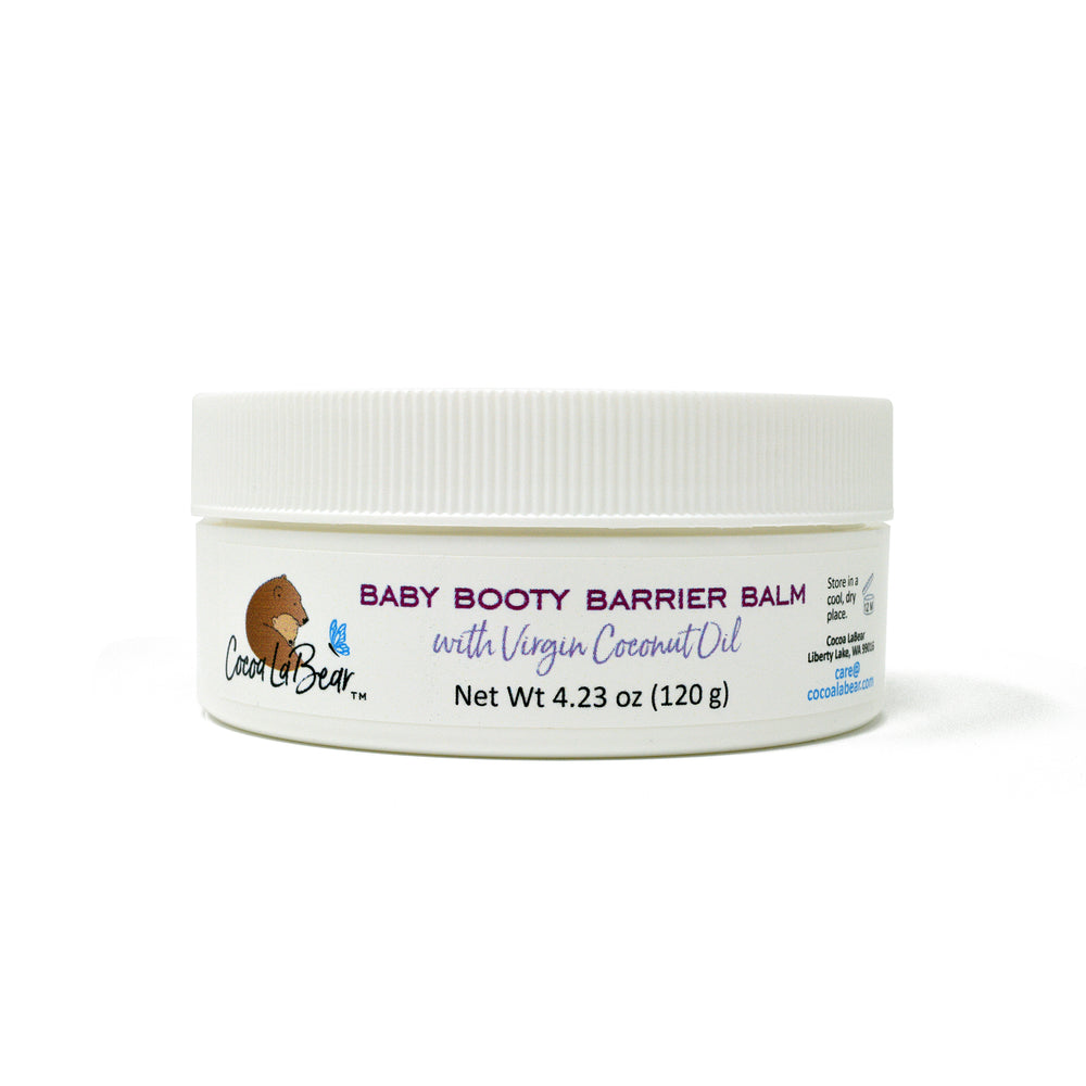 
                  
                    BABY BOOTY BARRIER BALM WITH VIRGIN COCONUT OIL
                  
                