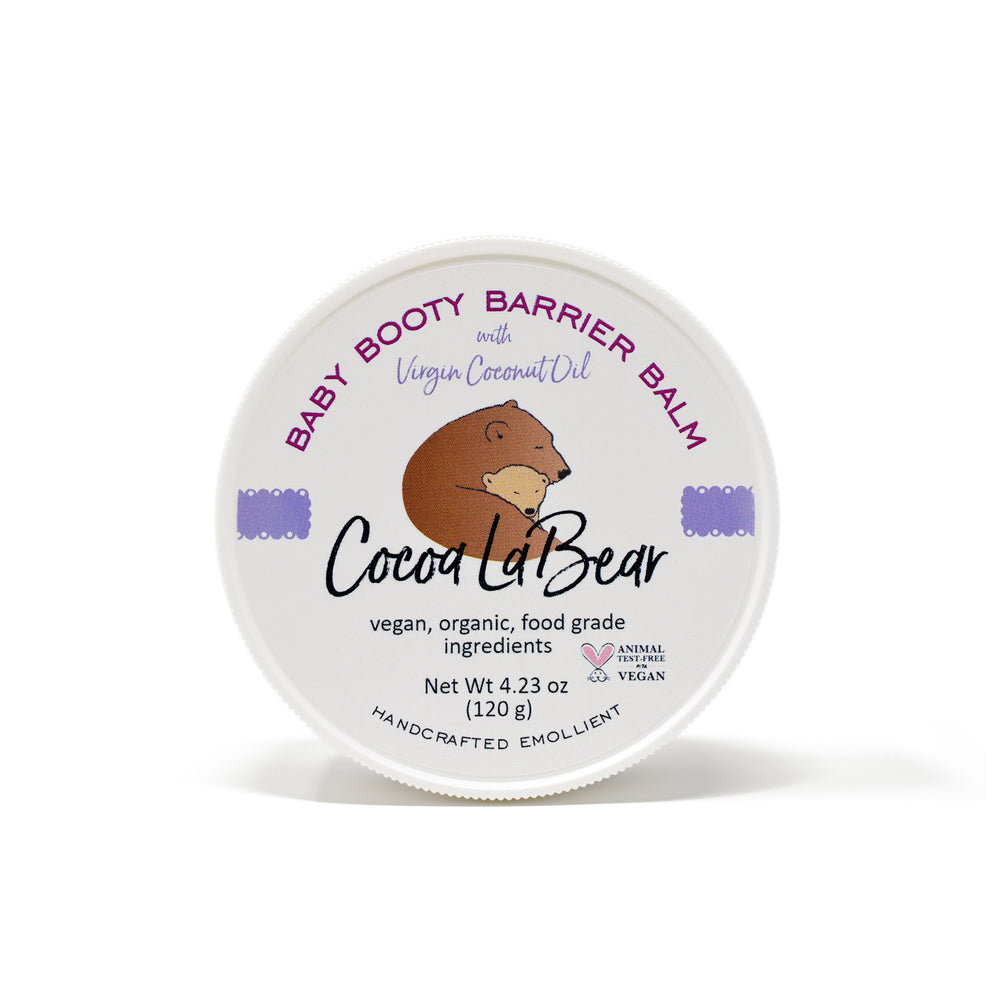 Cocoa LaBear Baby Booty Barrier Balm with Virgin Coconut Oil | Diaper Balm | Net Weight 120 g